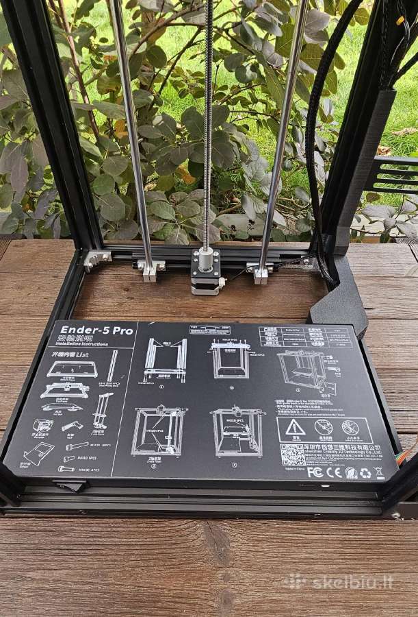 3D spausdintuvas Creality Ender-5 Pro - nuotraukos Nr. 7