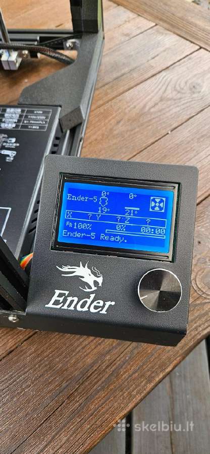 3D spausdintuvas Creality Ender-5 Pro - nuotraukos Nr. 17