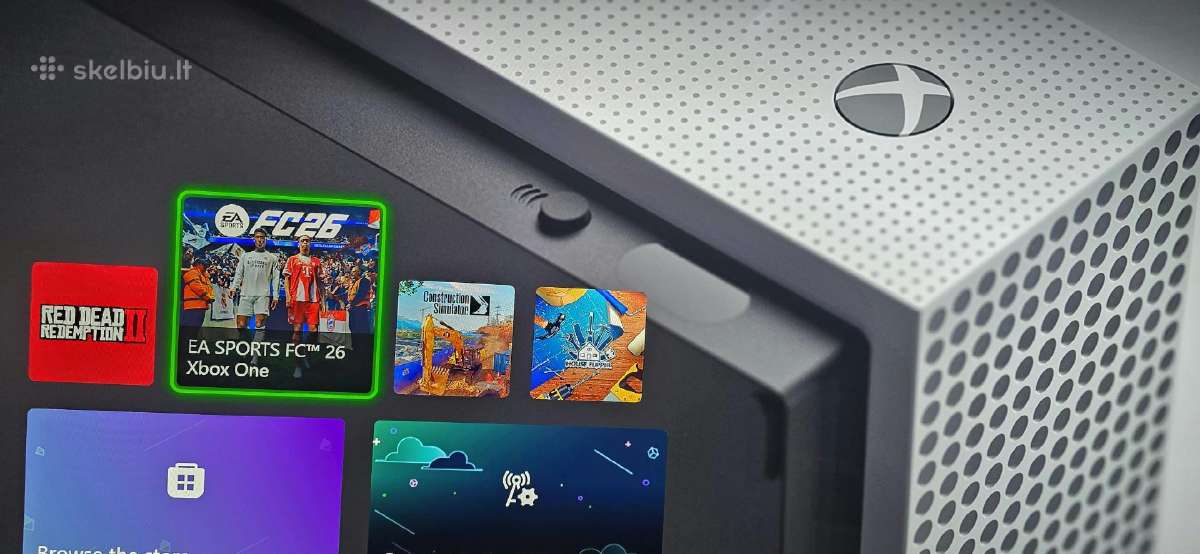 Xbox One S 1tb su žaidimais - nuotraukos Nr. 3