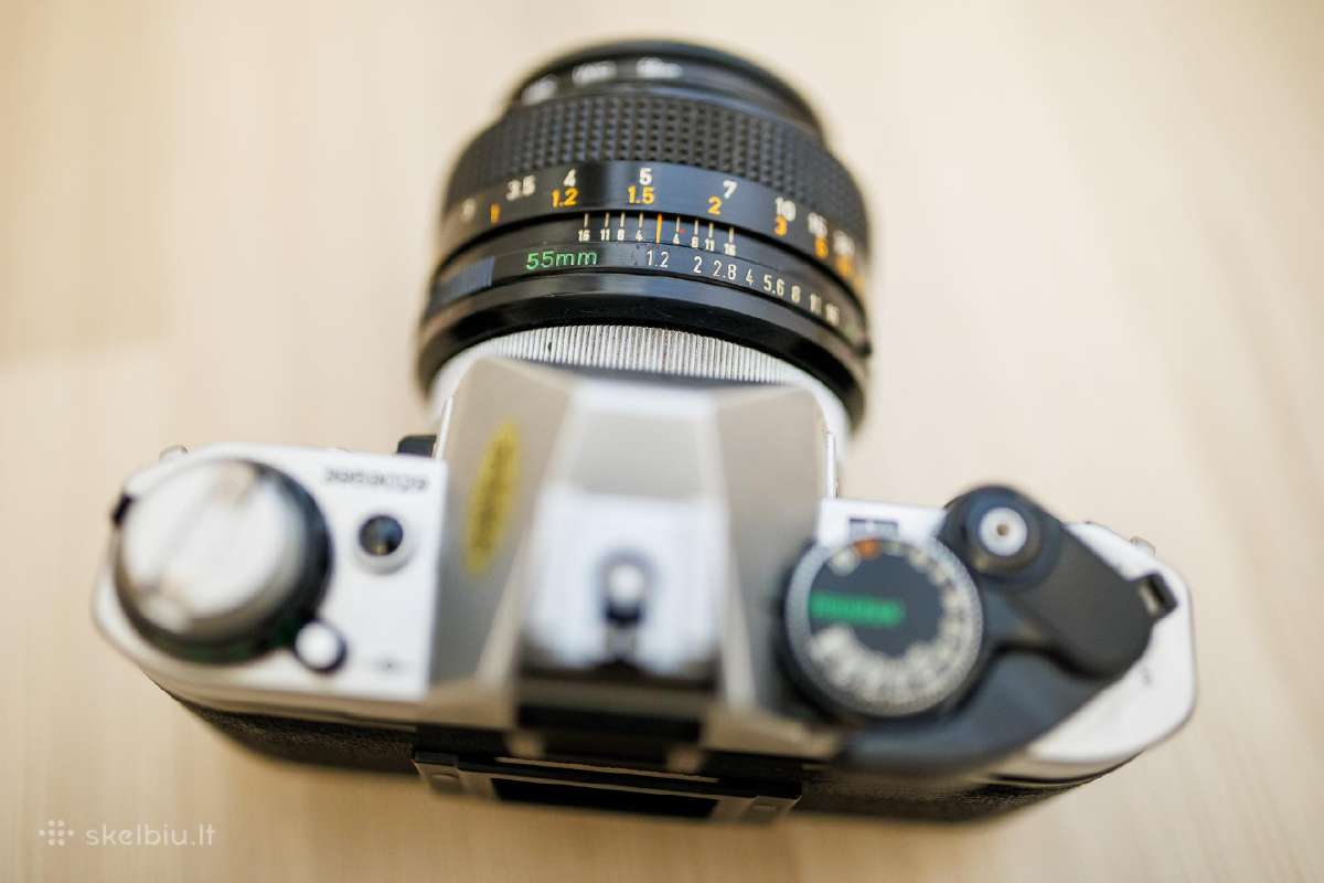 Canon Ae-1 Program su 55mm 1.2 - nuotraukos Nr. 4