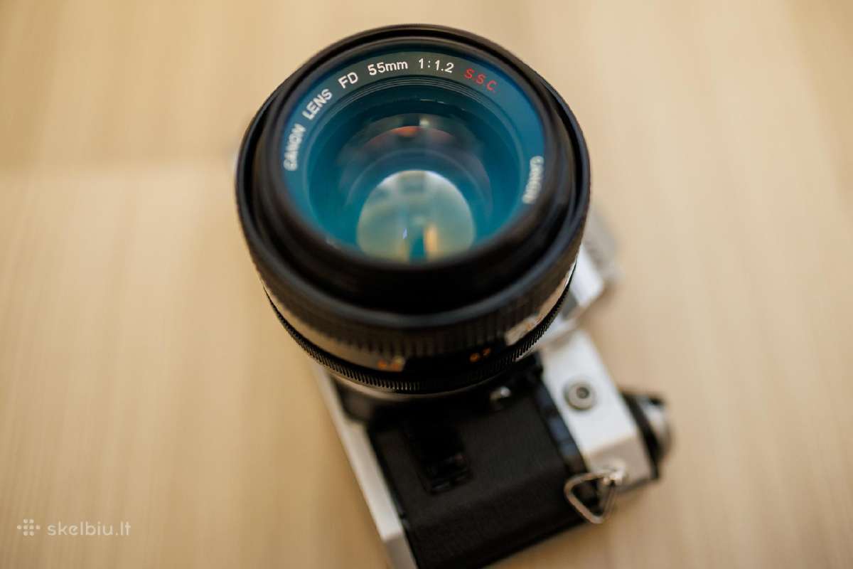 Canon Ae-1 Program su 55mm 1.2 - nuotraukos Nr. 6
