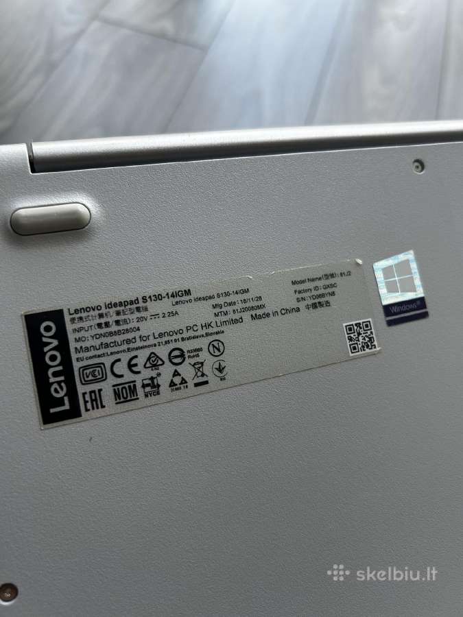 Lenovo ideapad S130 - nuotraukos Nr. 4