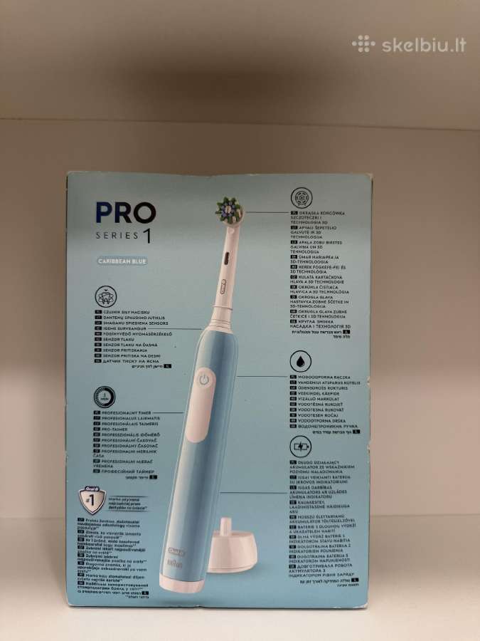 Elektrinis dantų šepetėlis Oral-b Pro Series 1 Duo - nuotraukos Nr. 2