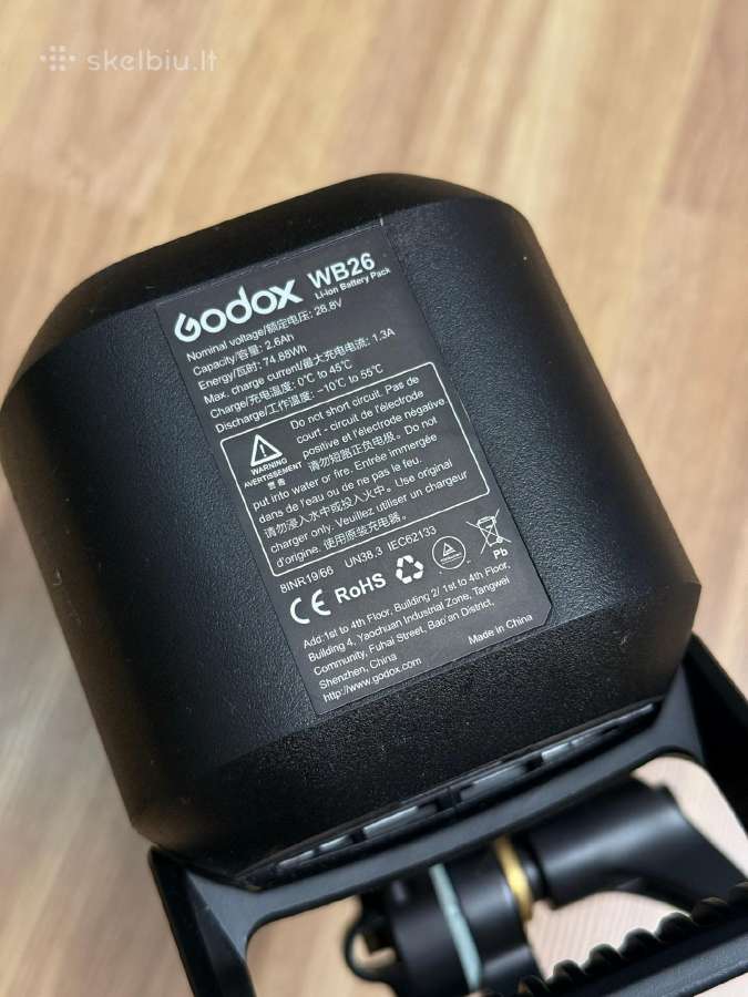 Godox Ad600pro blykstė fotografijai - nuotraukos Nr. 8
