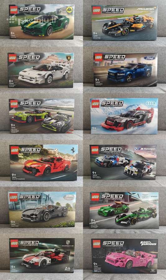 Lego Speed Champions, Technic, Star Wars, Hp - nuotraukos Nr. 13