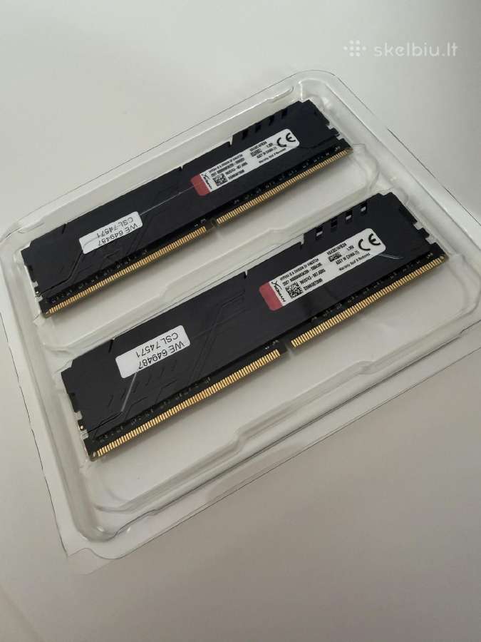 Kingston Hyperx Fury 16gb (2x8gb) Ddr4 RAM - nuotraukos Nr. 2