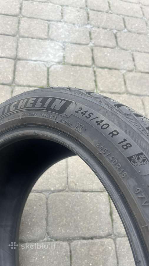 Michelin 245/40/18 ir 225/45/18 - nuotraukos Nr. 3
