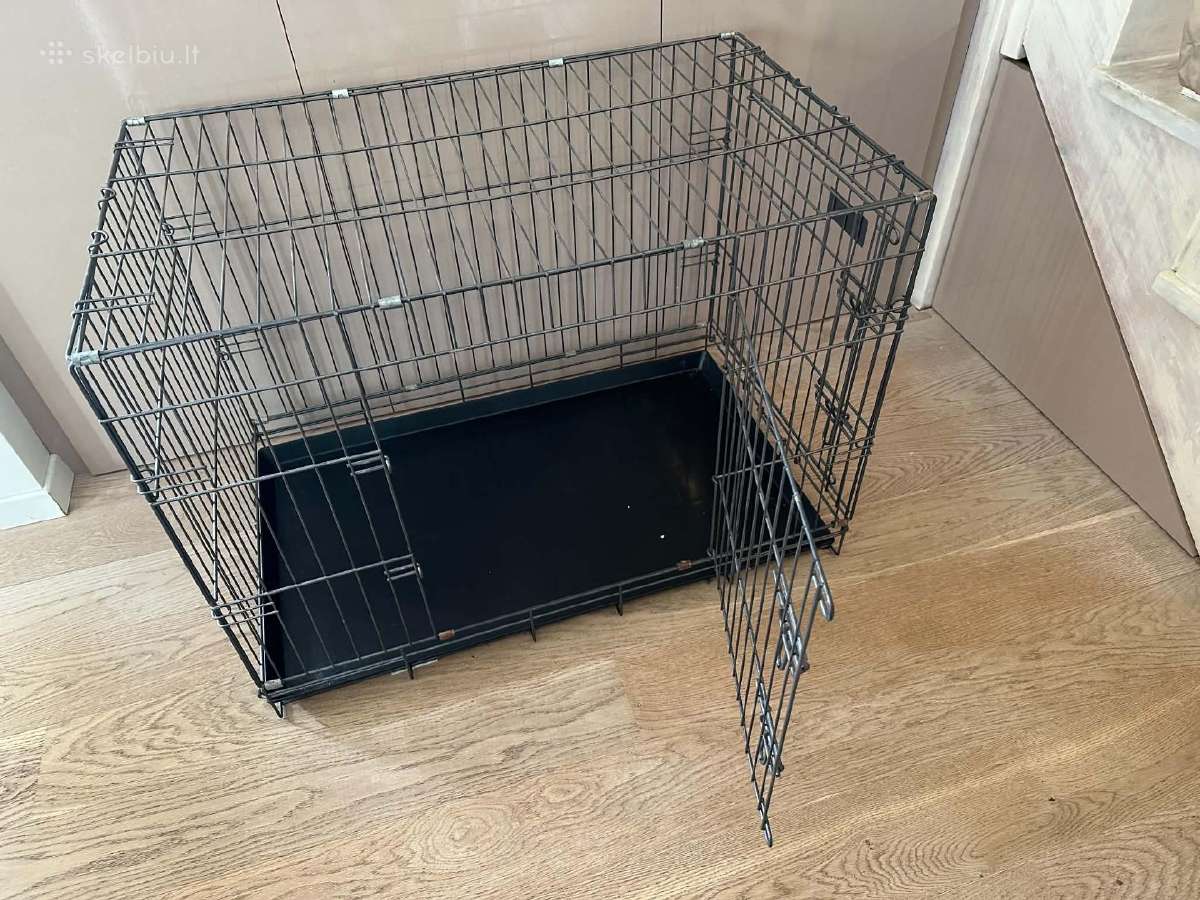 Metalinis narvas šunims 91 x 57 x 65 - nuotraukos Nr. 3