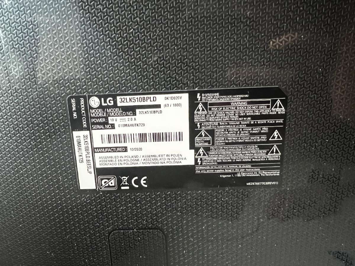LG colių HD televizorius - nuotraukos Nr. 3