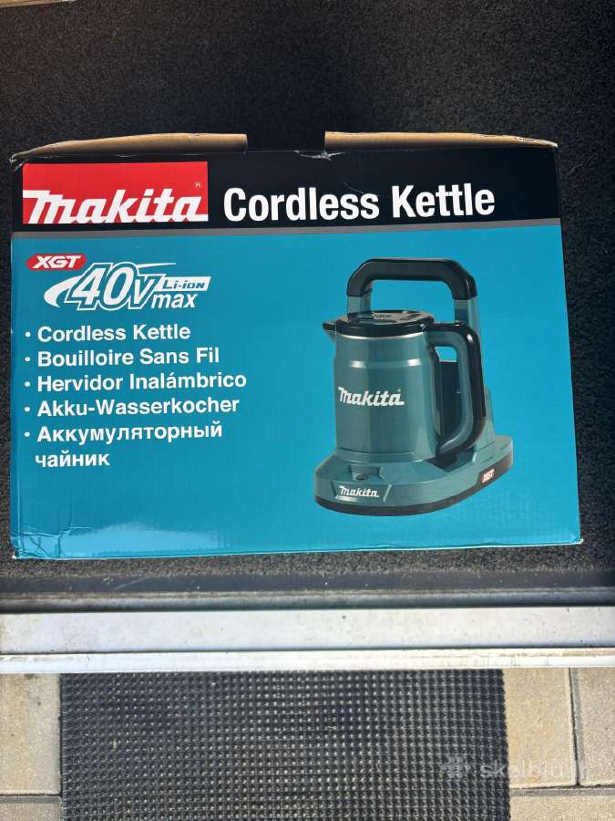 Makita akumuliatorinis virdulys - nuotraukos Nr. 4