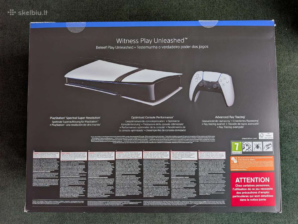 Playstation 5 Pro konsolė - nuotraukos Nr. 2