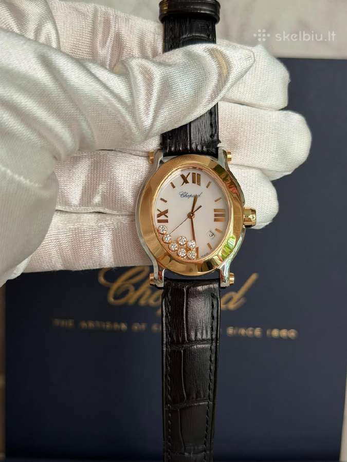 Chopard Happy Sport Oval, 18k laikrodis - nuotraukos Nr. 2
