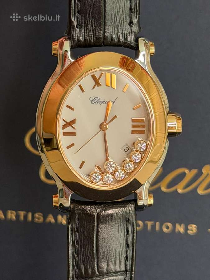 Chopard Happy Sport Oval, 18k laikrodis - nuotraukos Nr. 8