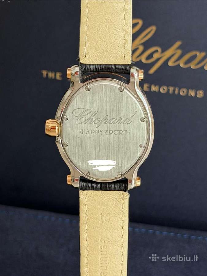 Chopard Happy Sport Oval, 18k laikrodis - nuotraukos Nr. 11