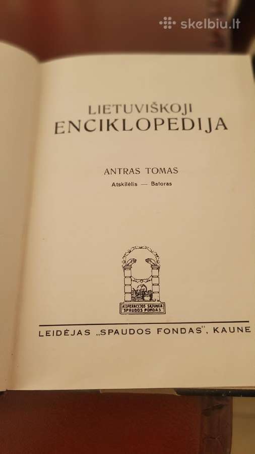 Lietuviškoji enciklopedija 1934-1937m - nuotraukos Nr. 3