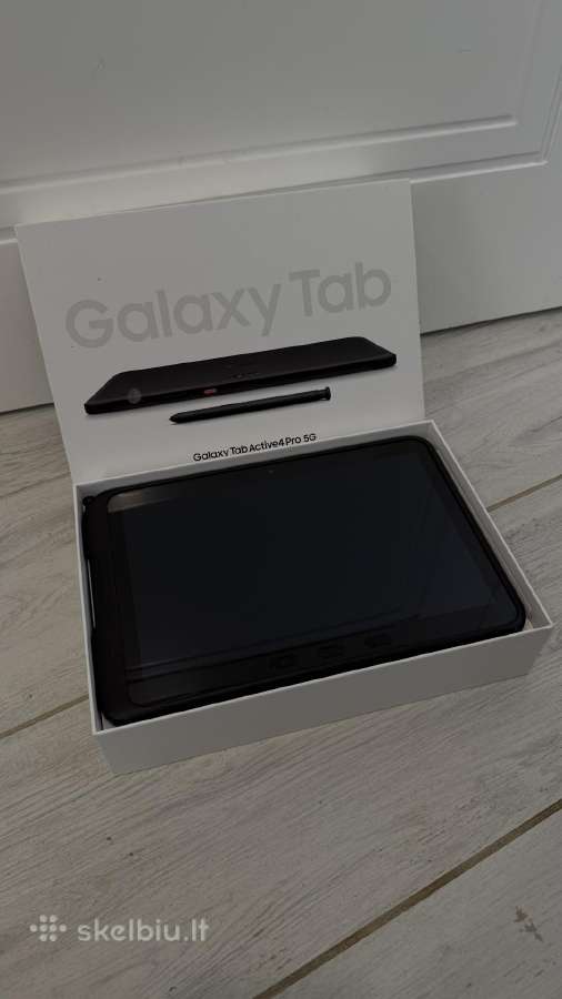 Nauja Samsung Galaxy Tab Active4 Pro 5G 128gb 6gb - nuotraukos Nr. 2