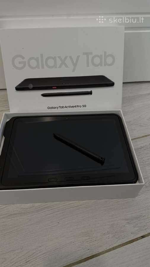 Nauja Samsung Galaxy Tab Active4 Pro 5G 128gb 6gb - nuotraukos Nr. 5