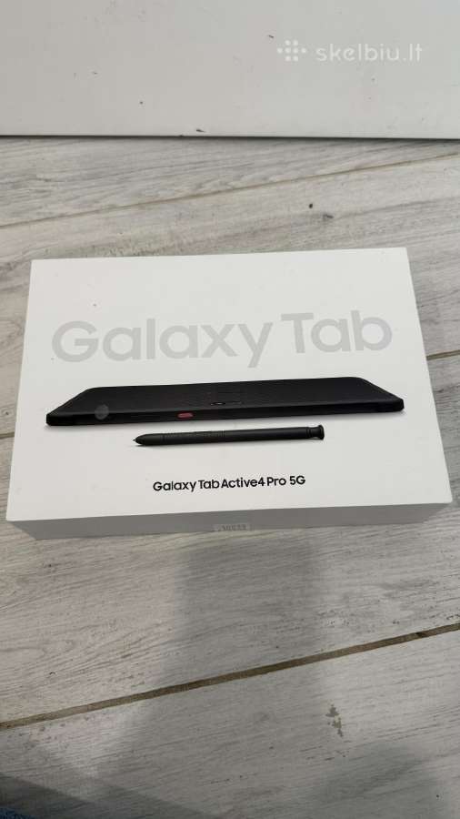 Nauja Samsung Galaxy Tab Active4 Pro 5G 128gb 6gb - nuotraukos Nr. 7