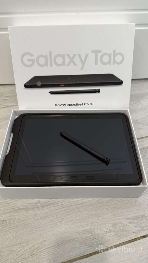 Nauja Samsung Galaxy Tab Active4 Pro 5G 128gb 6gb - nuotraukos Nr. 9