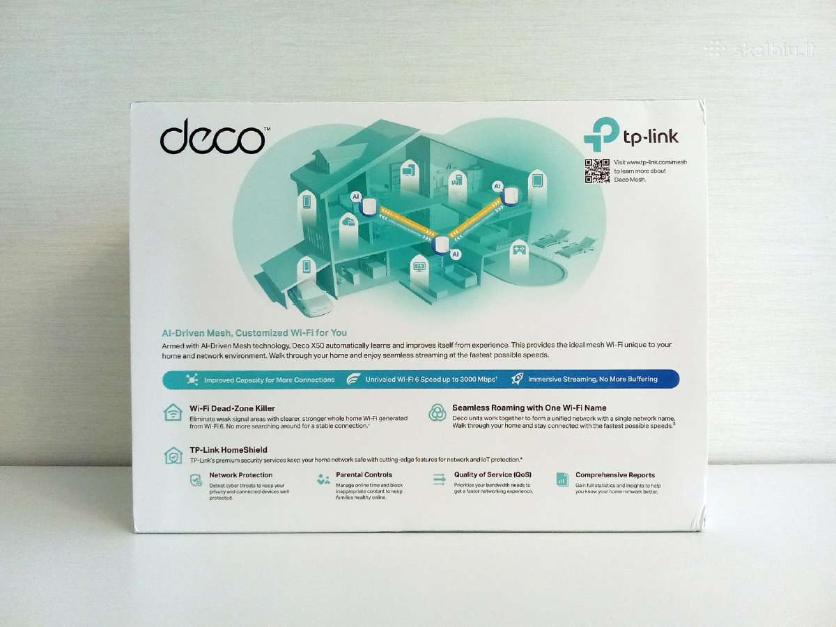 Tp-link Deco X50 (3 vnt) - nuotraukos Nr. 2