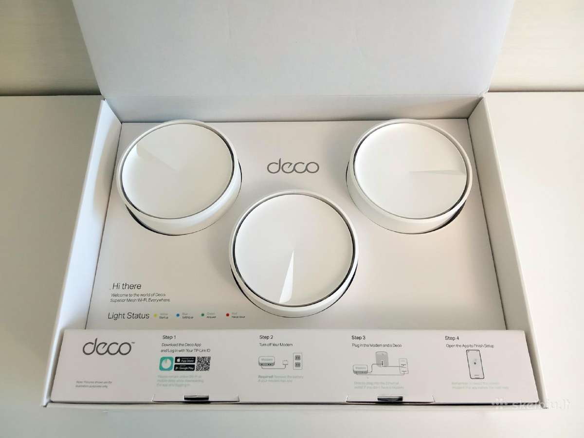 Tp-link Deco X50 (3 vnt) - nuotraukos Nr. 3