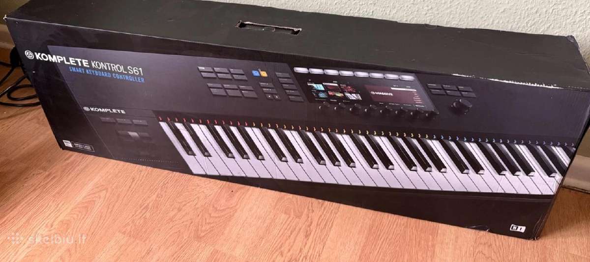 Native Instruments Komplete Kontrol S61 Mk2 - nuotraukos Nr. 2