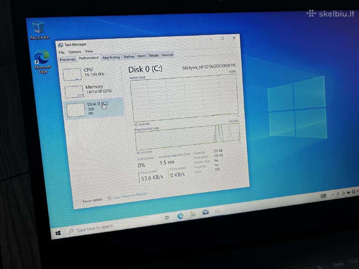 Lenovo Thinkpad L14 Gen1 - nuotraukos Nr. 5
