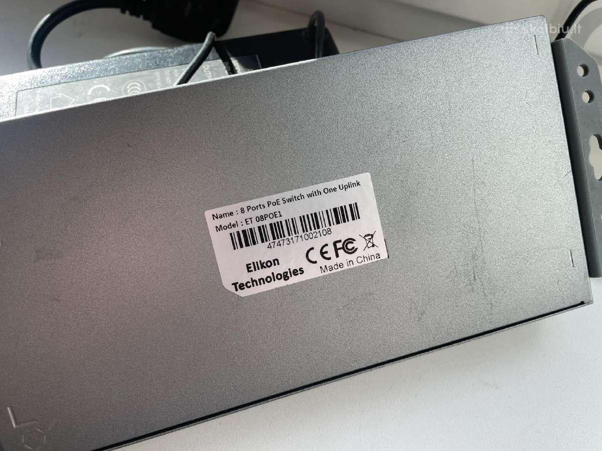 Industrial-grade 8-port Poe Switch - nuotraukos Nr. 2