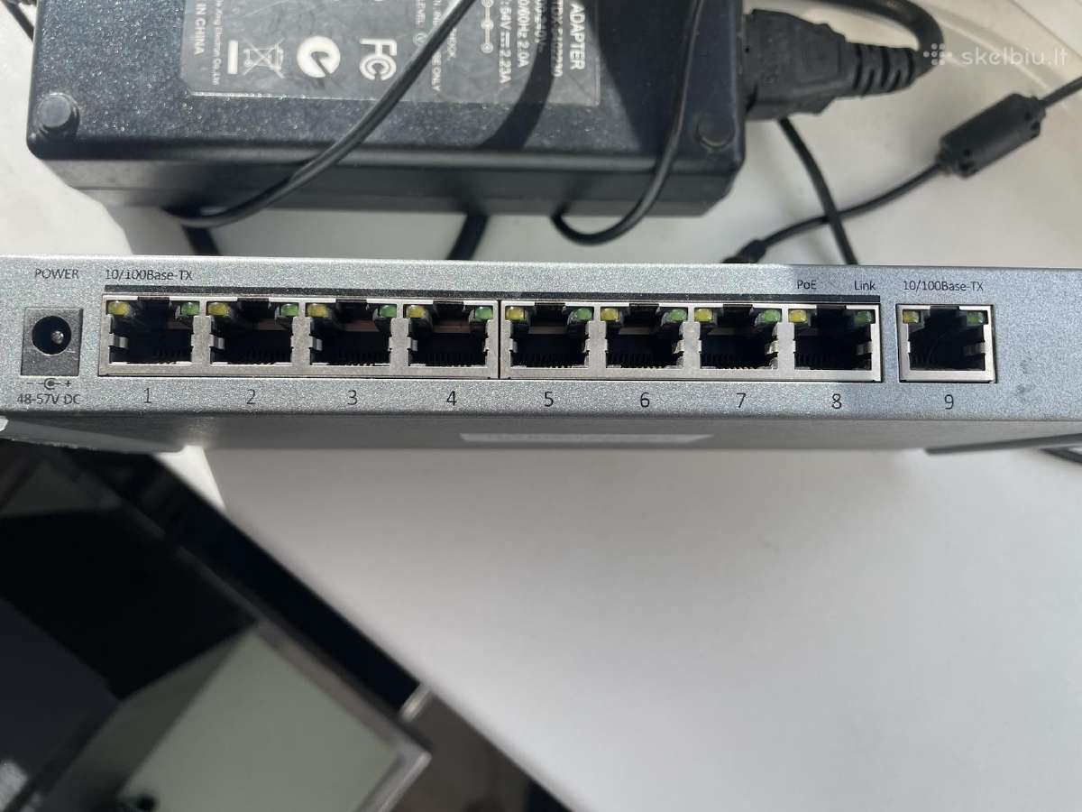 Industrial-grade 8-port Poe Switch - nuotraukos Nr. 3