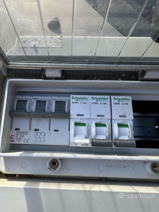 Statybinis elektros skydelis Pce 16 A 230/400 V - nuotraukos Nr. 3