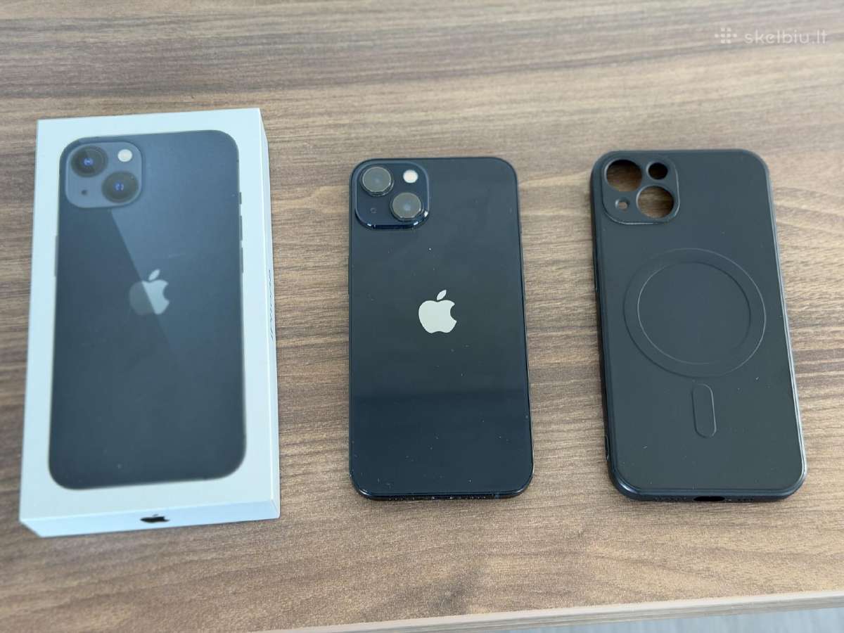 Apple iPhone 13 128 GB (juodas) - nuotraukos Nr. 2