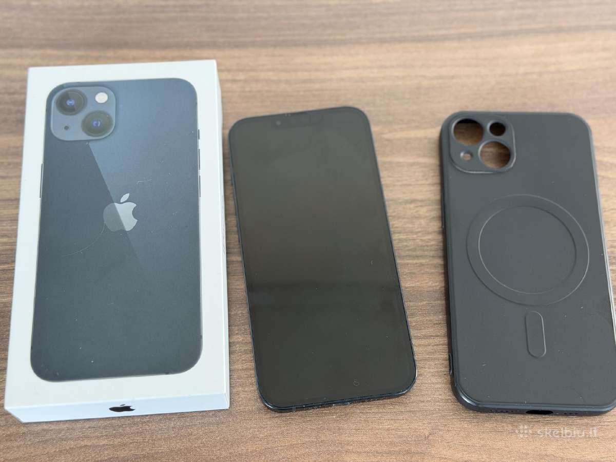 Apple iPhone 13 128 GB (juodas) - nuotraukos Nr. 3