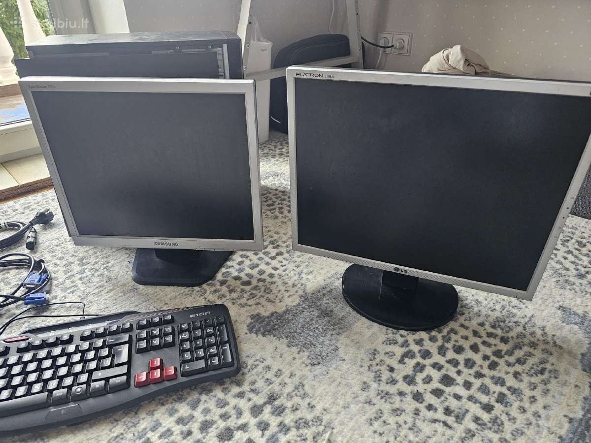 Kompiuteris su dviem monitoriais - nuotraukos Nr. 8