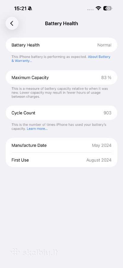 iPhone 15 pro max - nuotraukos Nr. 4