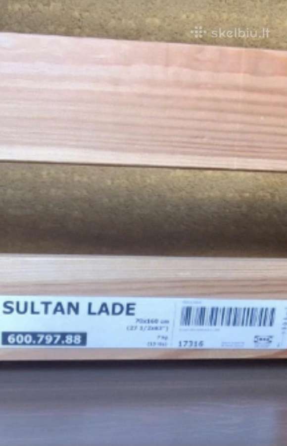 Ikea vaikiška lova su čiužiniu - nuotraukos Nr. 2