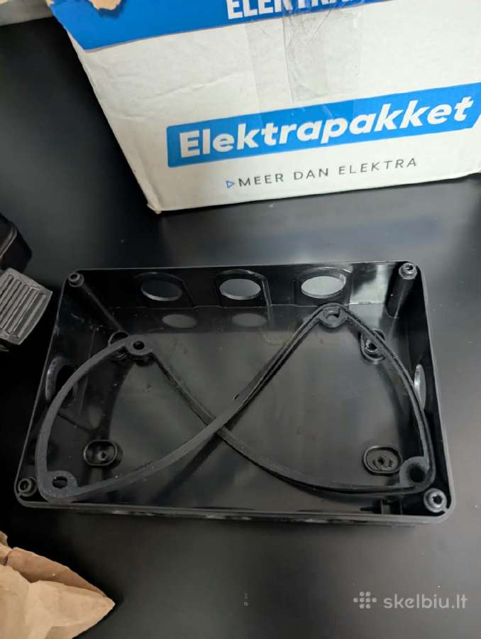 Vandeniui atspari lauko dviguba rozetė „Elektramat - nuotraukos Nr. 3