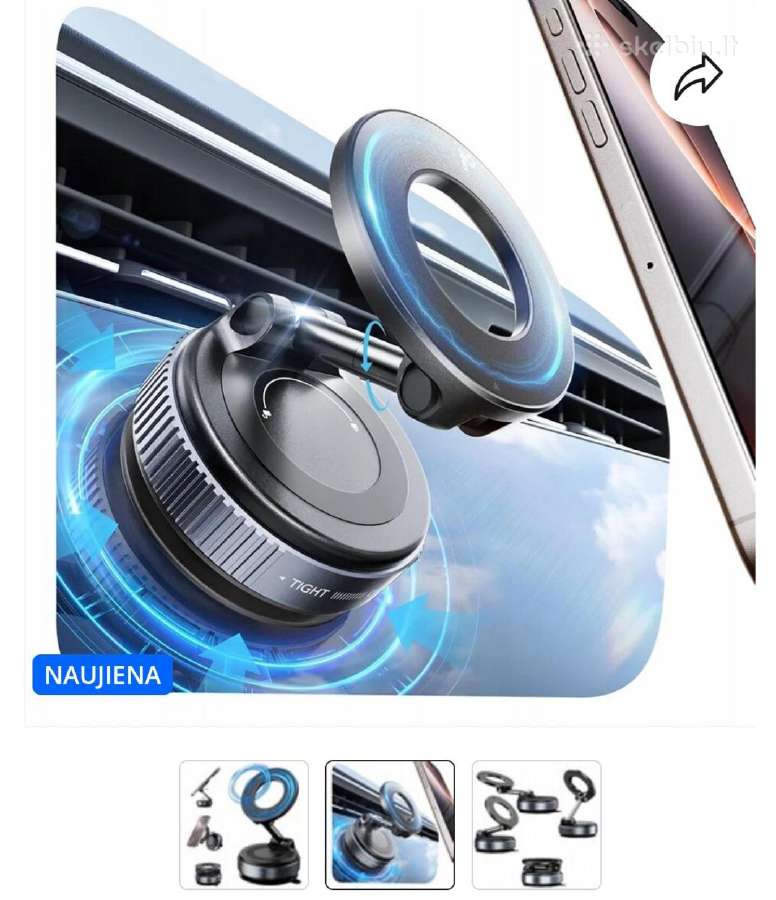 Magnetinis telefono laikiklis - nuotraukos Nr. 5