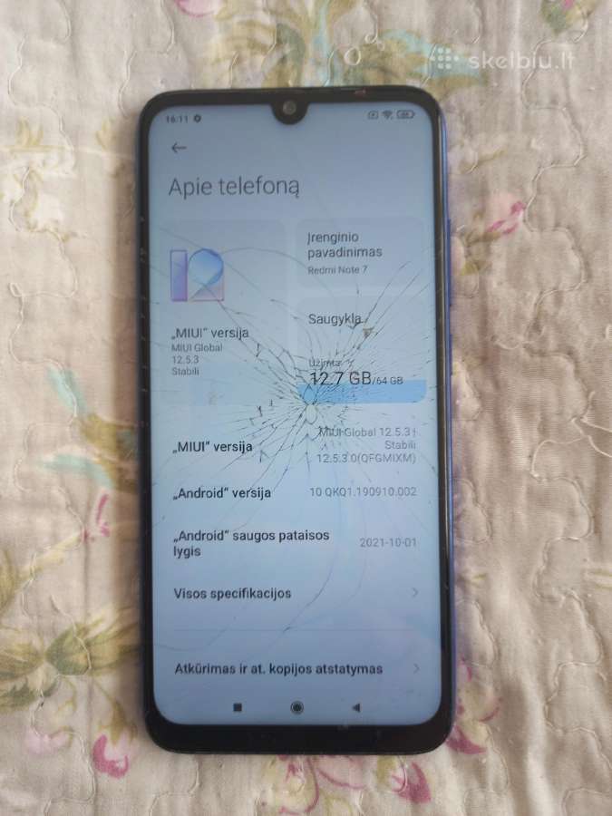 Redmi note 7 64gb - nuotraukos Nr. 4