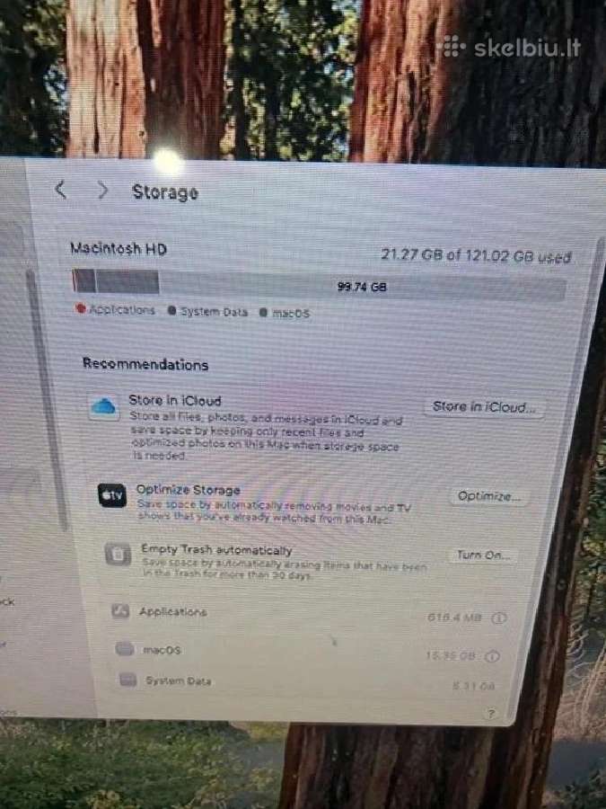 Apple Mac mini 2018 i3 / 16gb RAM / 128gb SSD - nuotraukos Nr. 11
