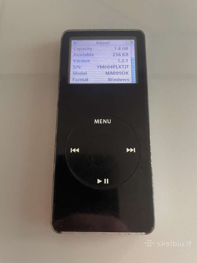 iPod Nano 1 ir 7 - nuotraukos Nr. 3