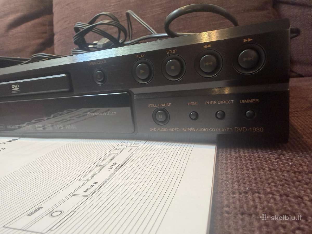 Dvd grotuvas Denon Dvr1930 - nuotraukos Nr. 3