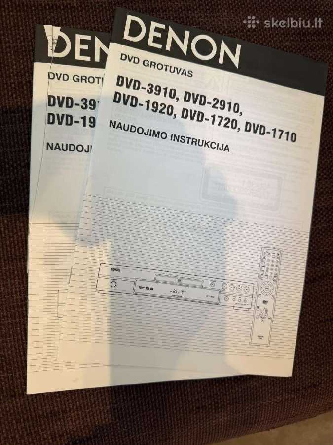 Dvd grotuvas Denon Dvr1930 - nuotraukos Nr. 5