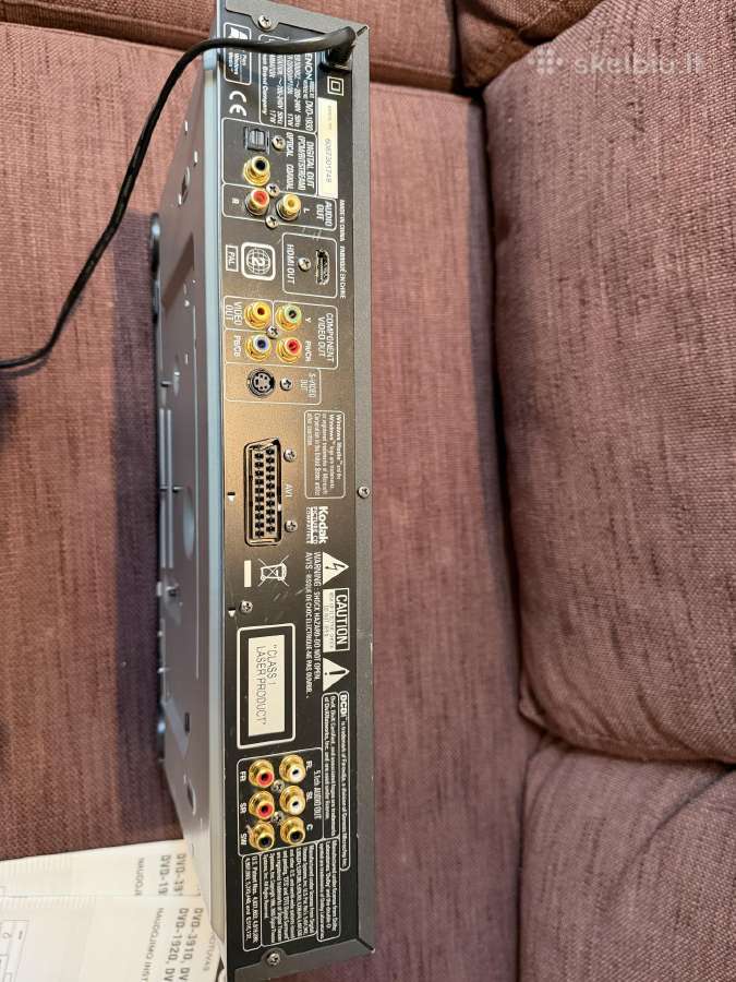 Dvd grotuvas Denon Dvr1930 - nuotraukos Nr. 7