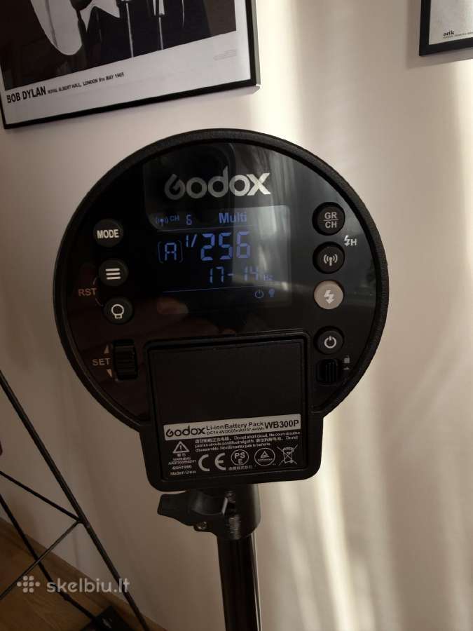 Godox Ad300pro blykstė (ready to shoot) - nuotraukos Nr. 7