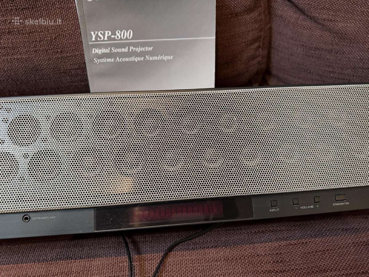 Kolonėlė Soundbar Yamaha Ysp800 - nuotraukos Nr. 4