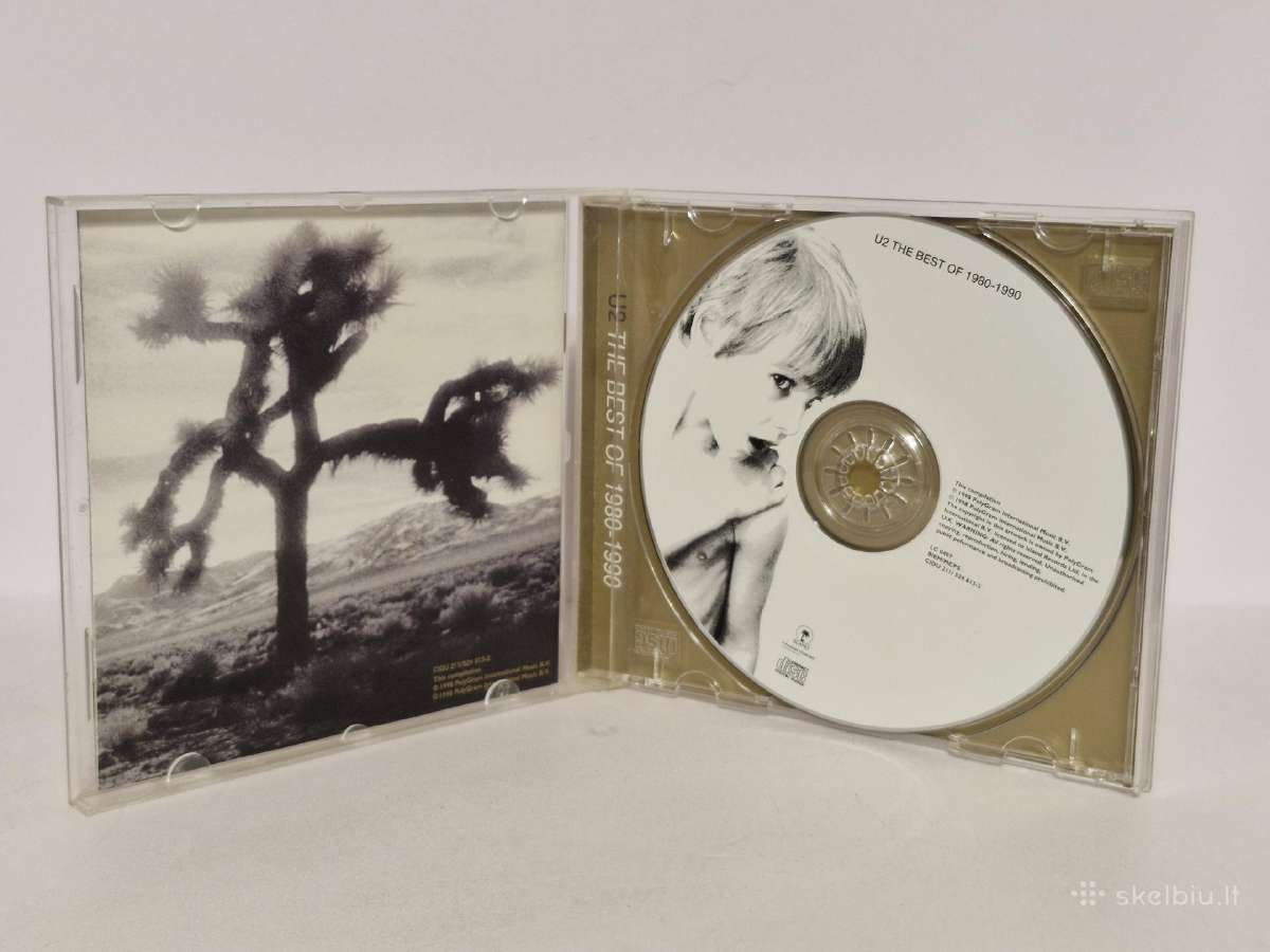 Audio CD U2 – The Best Of 1980-1990 - nuotraukos Nr. 2