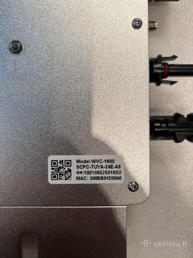 Wvc-1600 1600 W mikroinverteris saulės elektrinei - nuotraukos Nr. 2