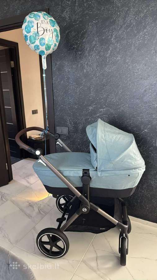 Cybex EOS Lux 2in1 vežimėlis su autokedute+isofix - nuotraukos Nr. 2
