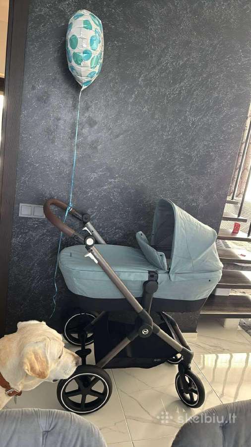 Cybex EOS Lux 2in1 vežimėlis su autokedute+isofix - nuotraukos Nr. 3