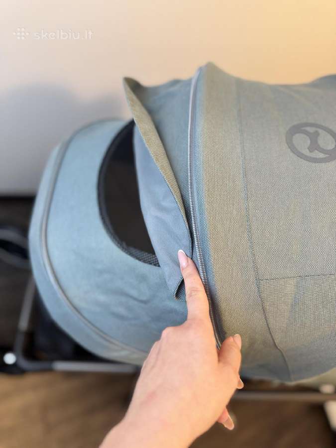 Cybex EOS Lux 2in1 vežimėlis su autokedute+isofix - nuotraukos Nr. 9